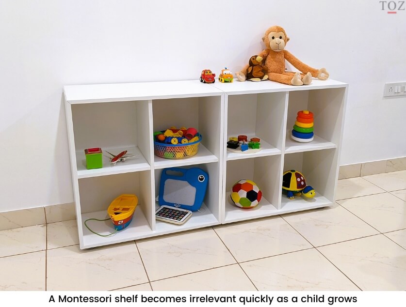 Montessori shelf