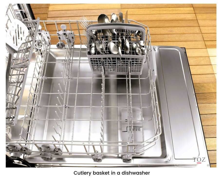 Dishwasher cutlery basket